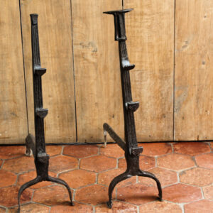 Paire de landiers - XVIIeme siècle