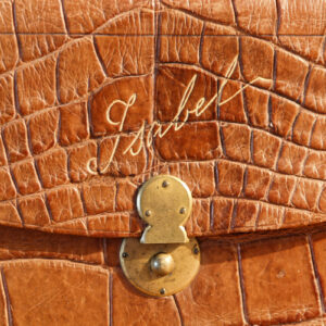 Pochette de correspondance début XXème - crocodile