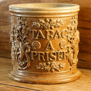 Pot à tabac à priser - grés du beauvaisis