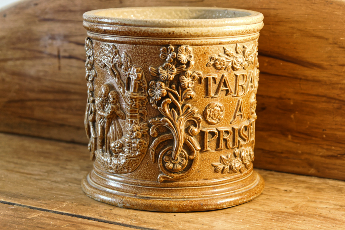 Pot à tabac à priser - grés du beauvaisis – Image 4