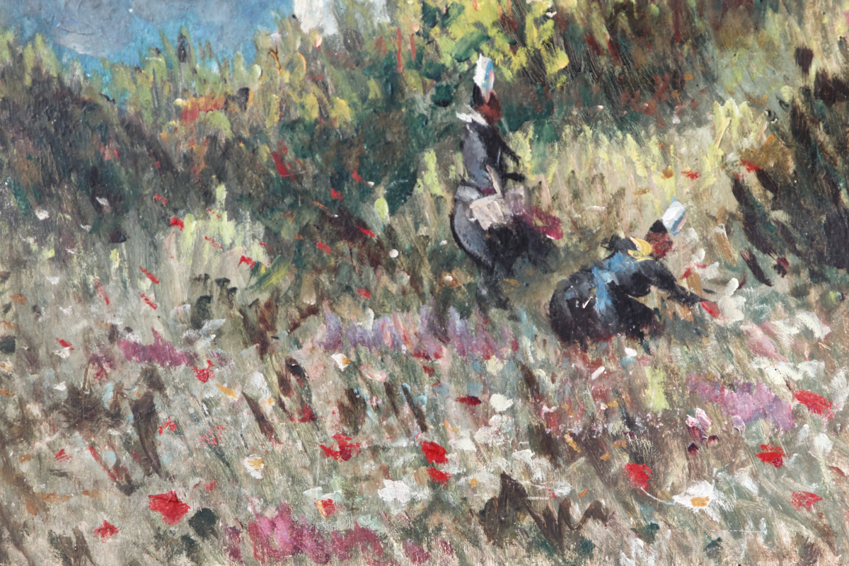 Huile sur panneau - Moulin de Kerné – Image 4