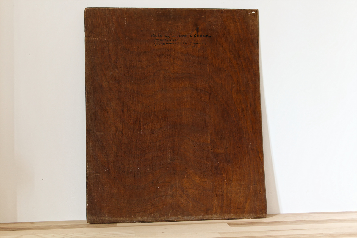 Huile sur panneau - Moulin de Kerné – Image 2