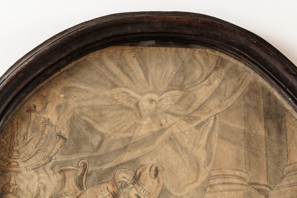 Le mariage de la vierge, d'après Carle Van Loo, XVIIIème siècle – Image 9